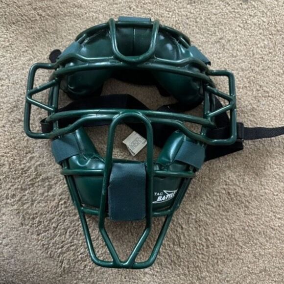 Tag Battle Gear TMK-800 Green Catcher Umpire Mask - Picture 1 of 7